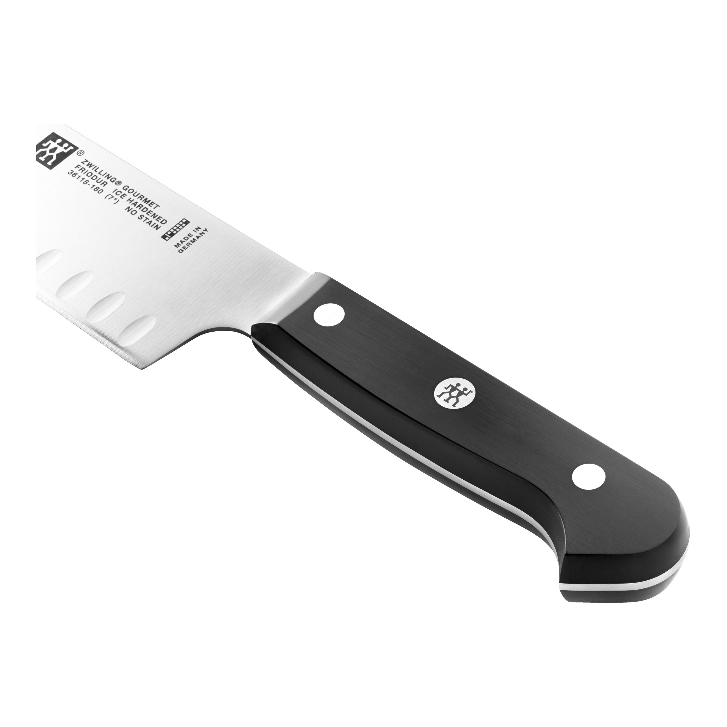 ZWILLING        Gourmet                Santokumesser 18 cm, Kullenschliff