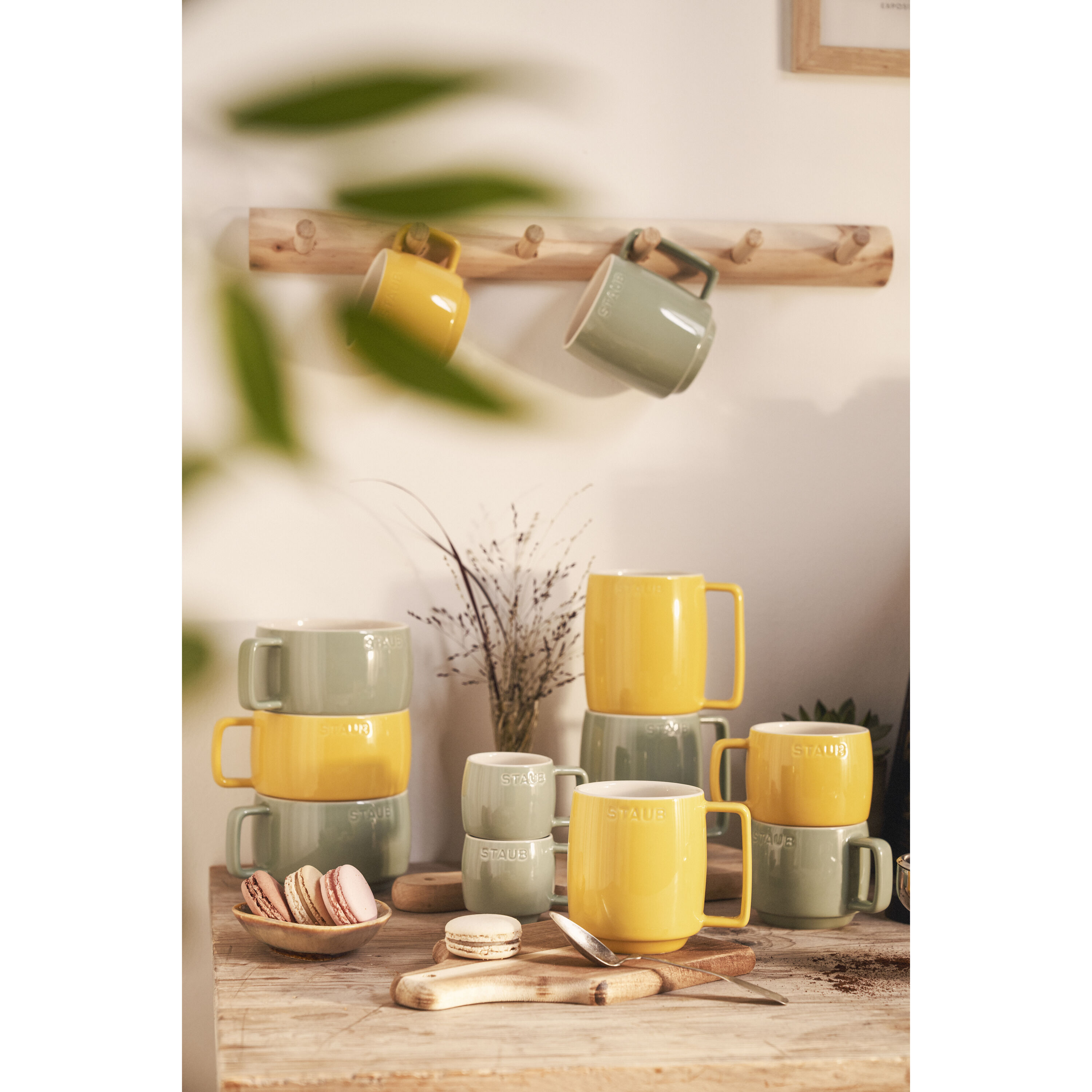 Staub        Ceramique                Tasse 100 ml, Eukalyptus, Keramik