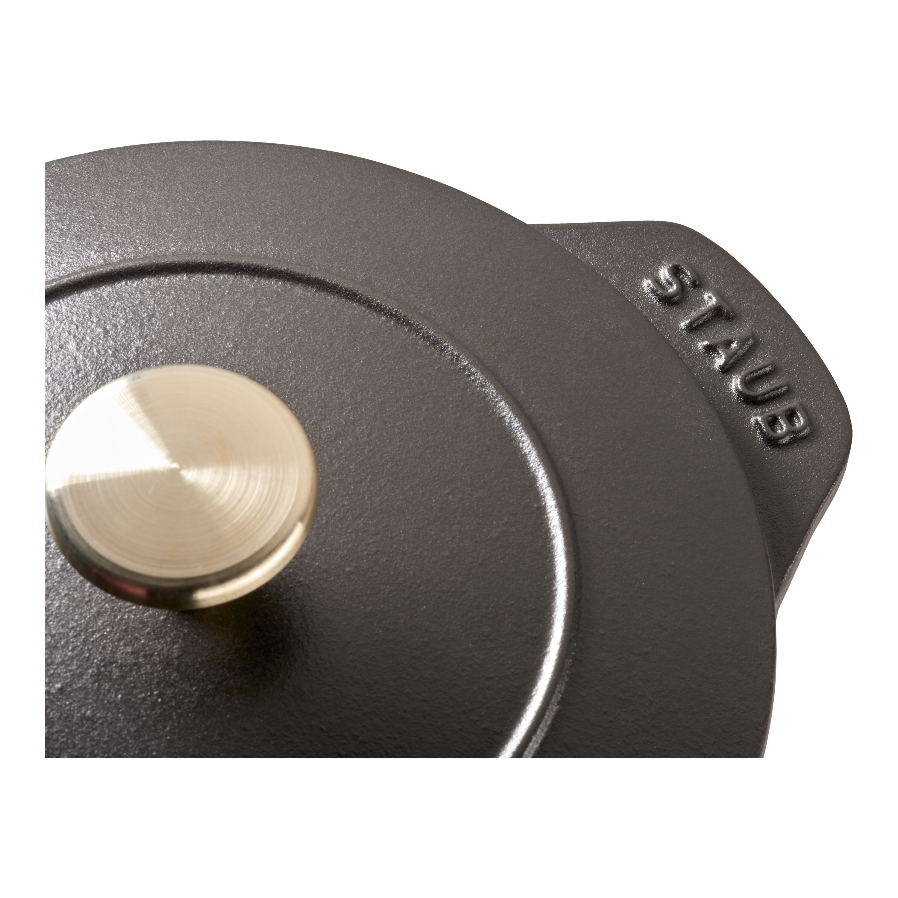 Staub        La Cocotte                Reis-Cocotte 16 cm, rund, Schwarz, Gusseisen