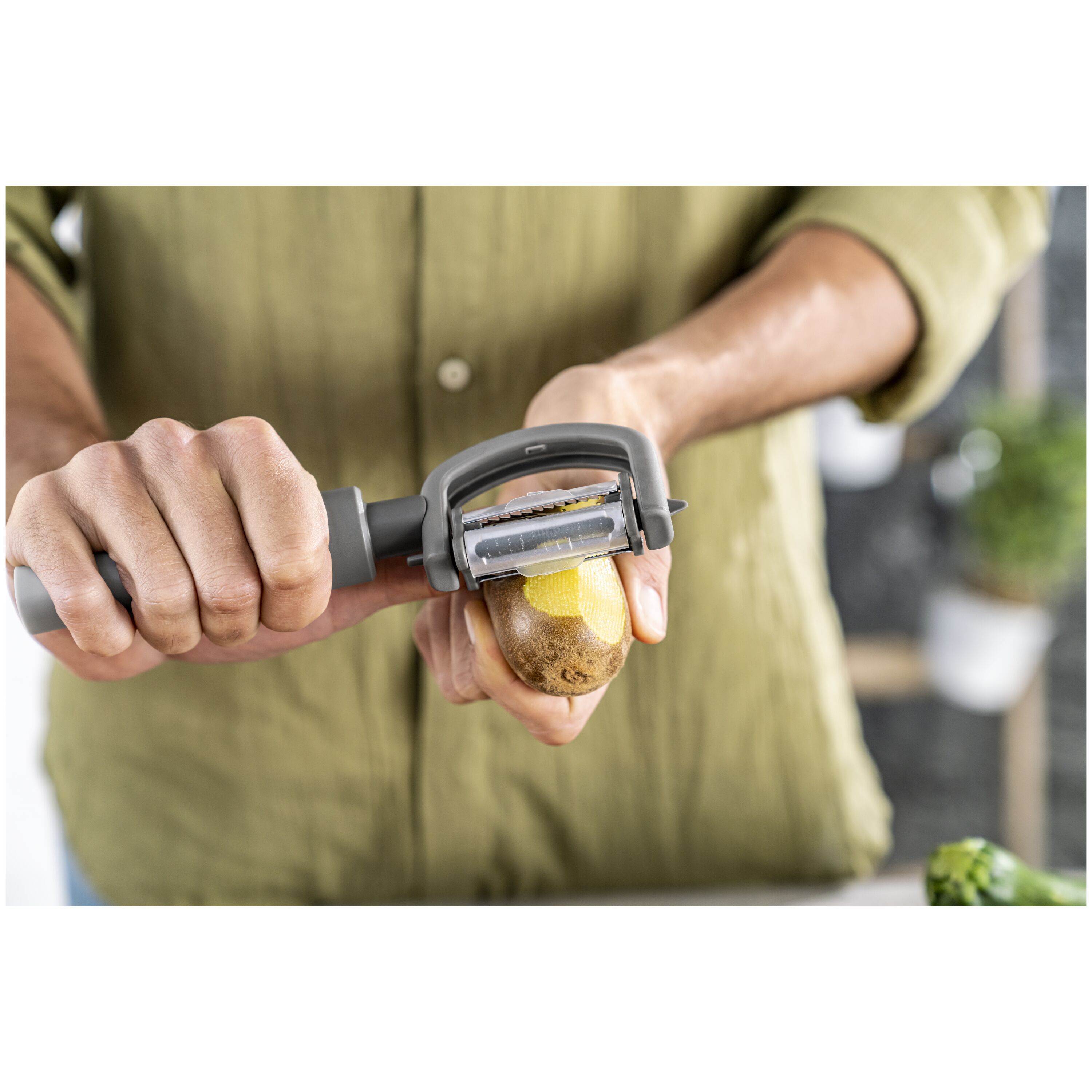 ZWILLING        Z-Cut                5-in-1 Sparschäler, Grau
