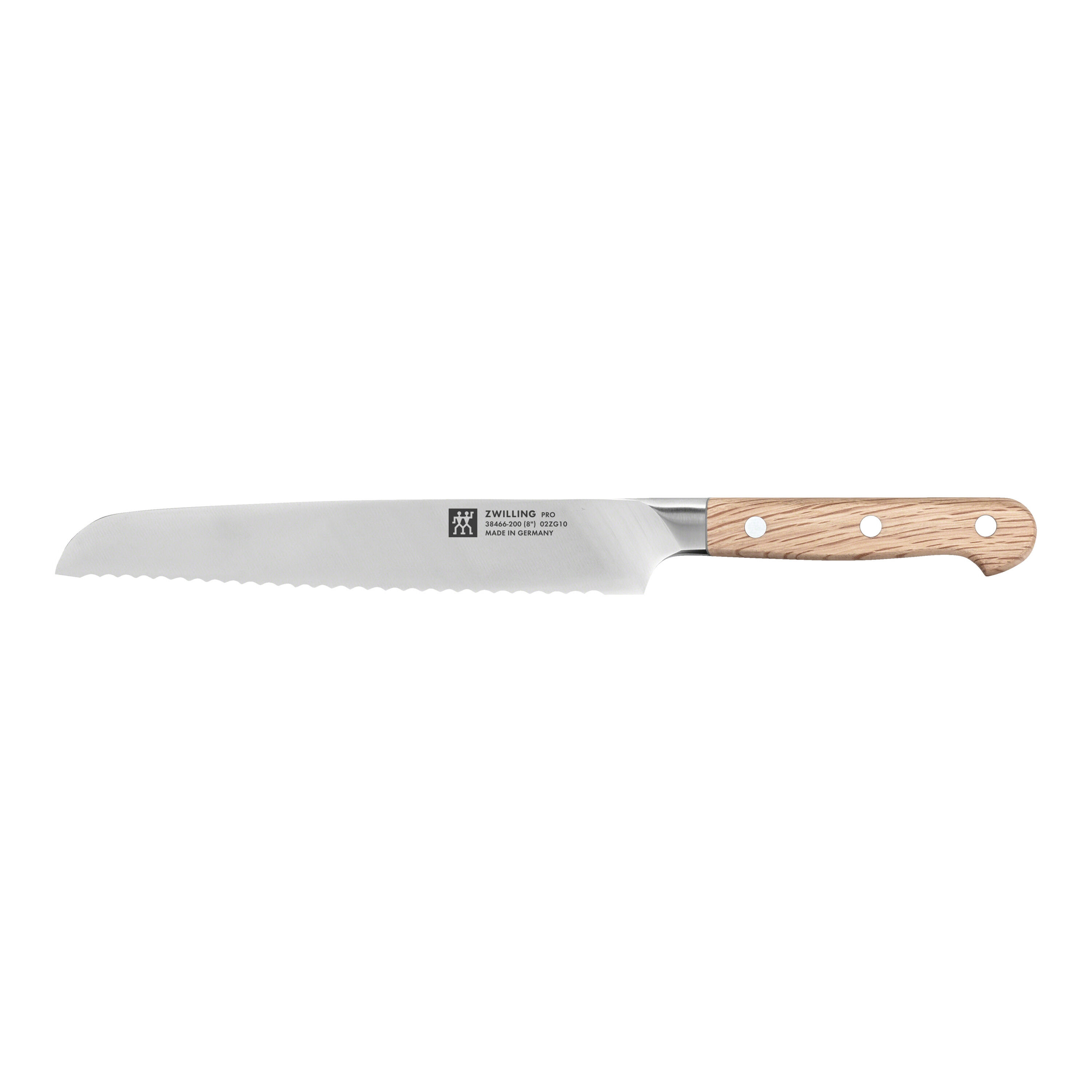 ZWILLING        Pro Wood                Brotmesser 20 cm, Wellenschliff