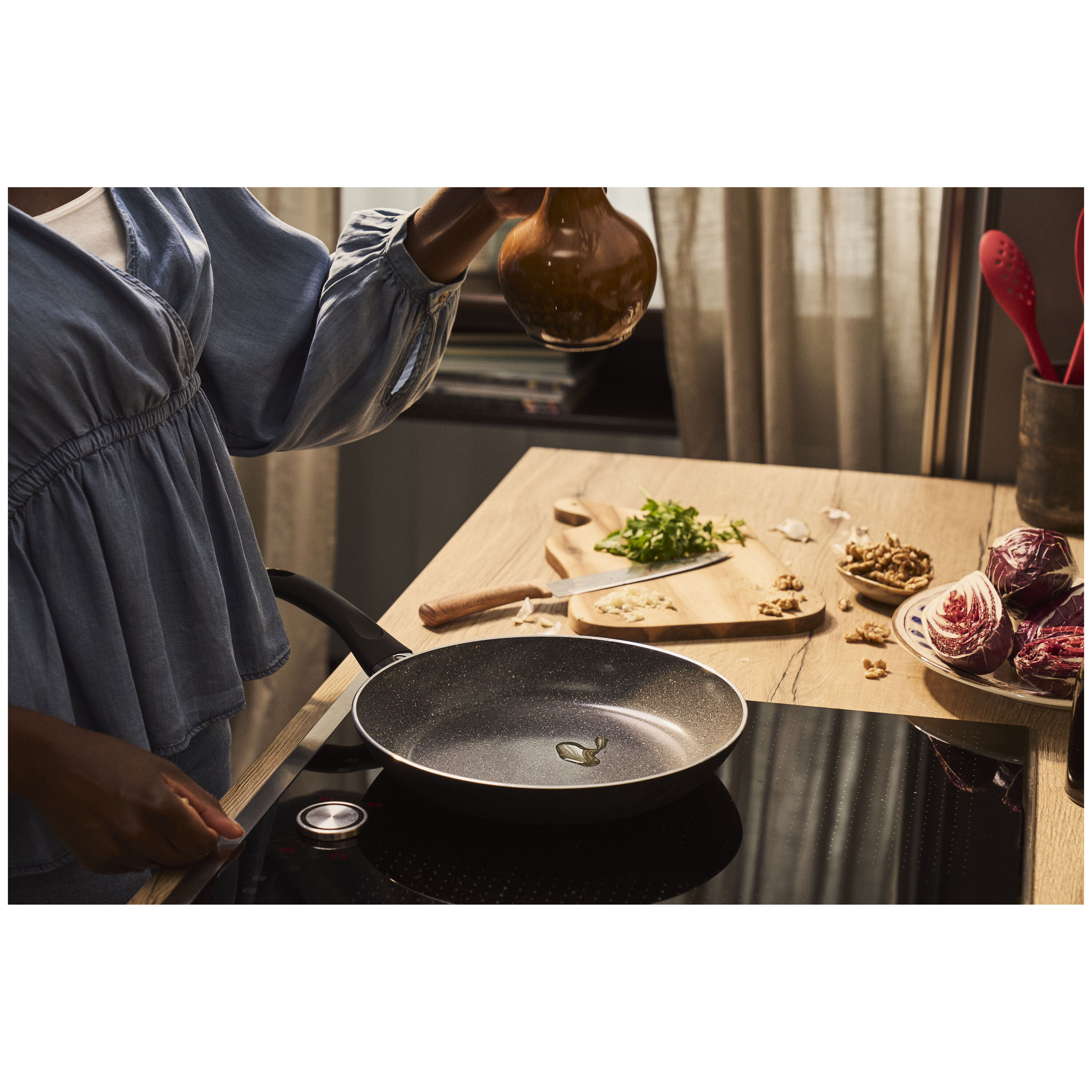 BALLARINI        Bologna                Bratpfanne, 28 cm, Aluminium, Keramische Antihaftbeschichtung