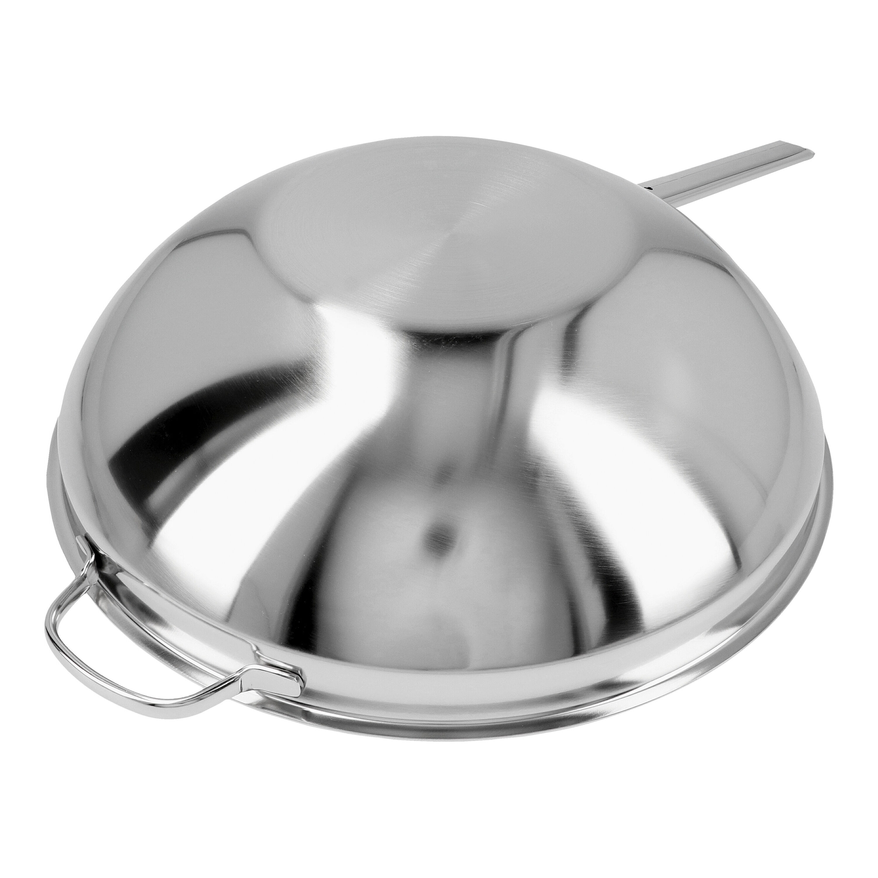 Demeyere        Apollo 7                Wok flacher Boden 36 cm, 18/10 Edelstahl