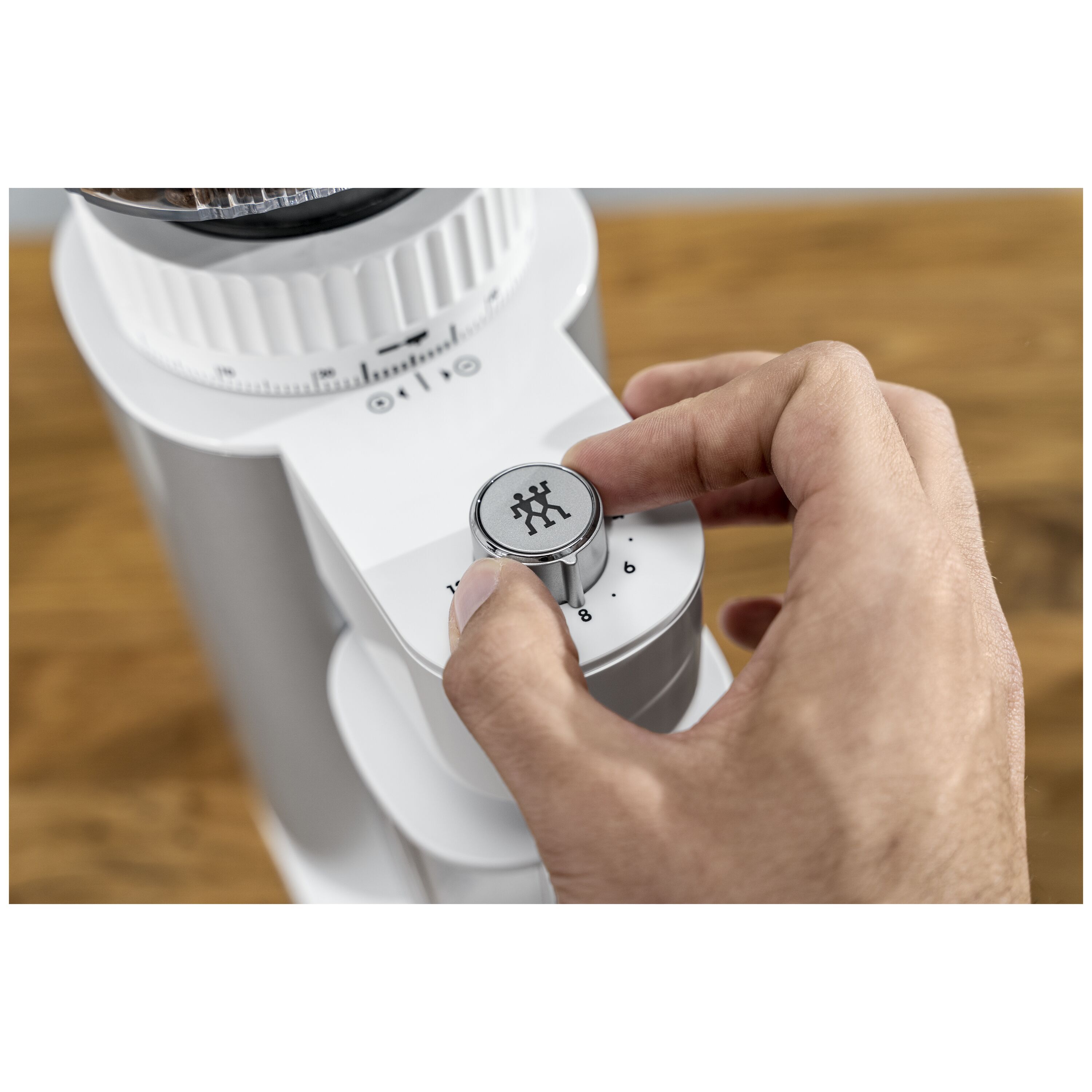 ZWILLING        Enfinigy                Kaffeemühle, Silber-Weiß