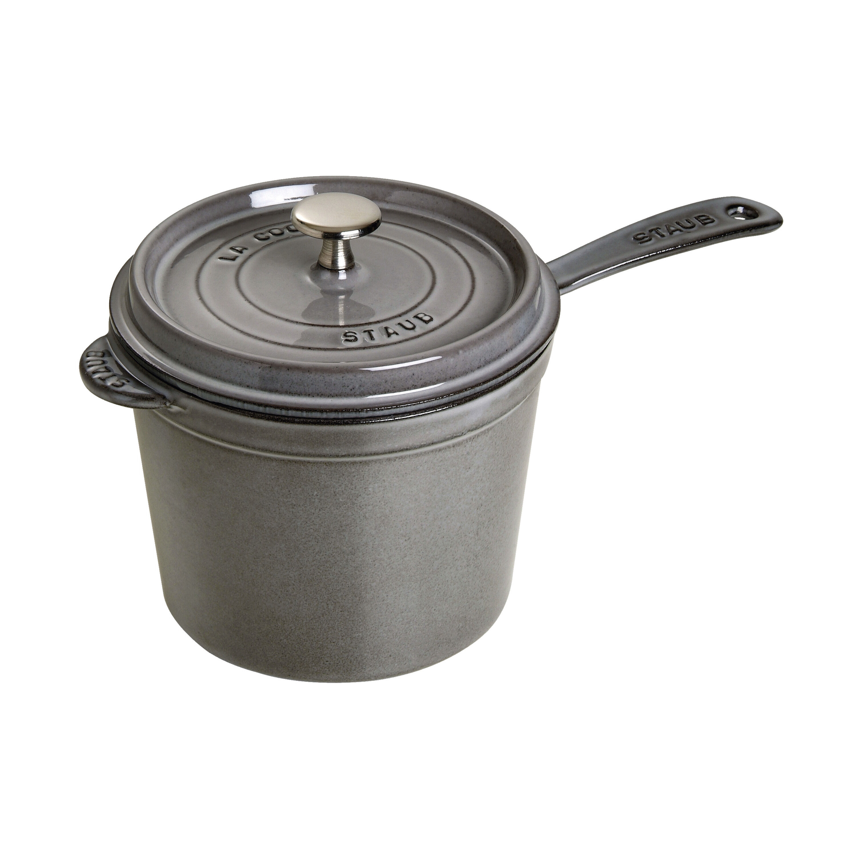 Staub        Specialities                Stieltopf 18 cm, Gusseisen, Graphit-Grau