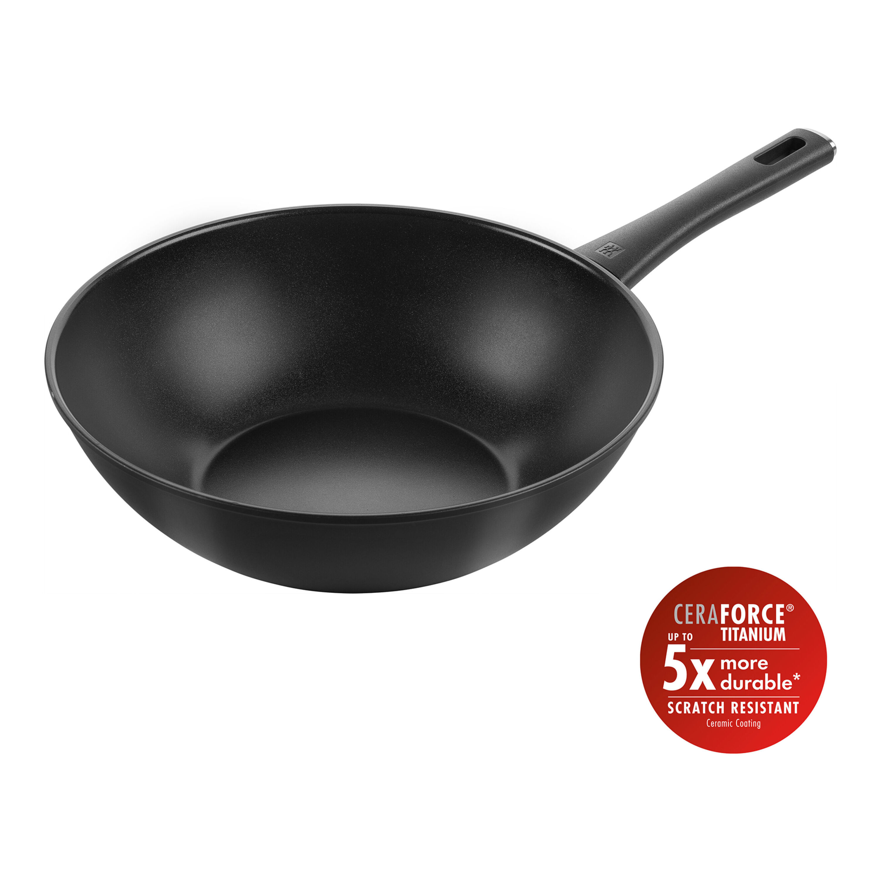 ZWILLING        Madura Plus                Wok, 30 cm, Aluminium, Titanverstärkte keramische Antihaftbeschichtung