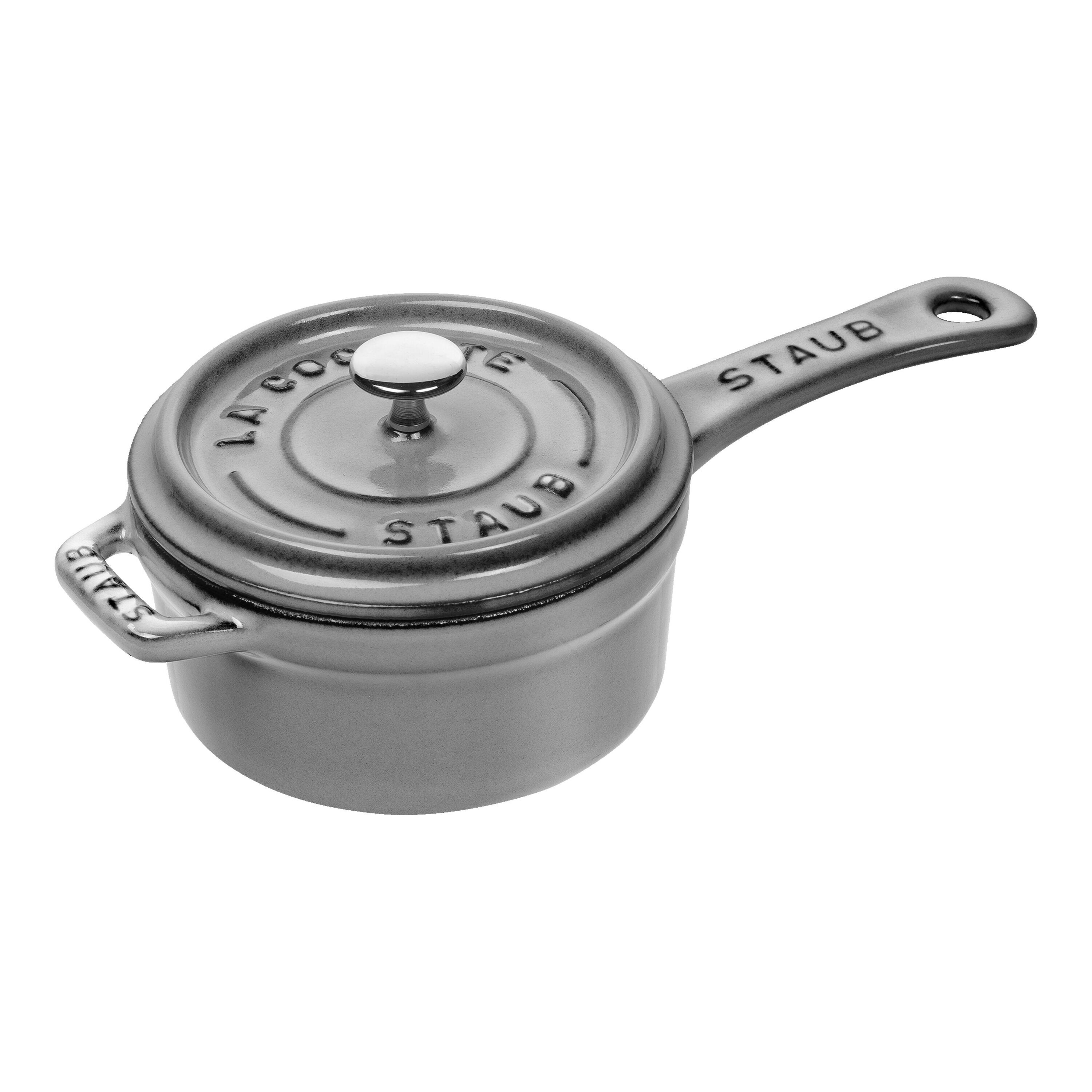 Staub        Specialities                Stieltopf 10 cm, Gusseisen, Graphit-Grau