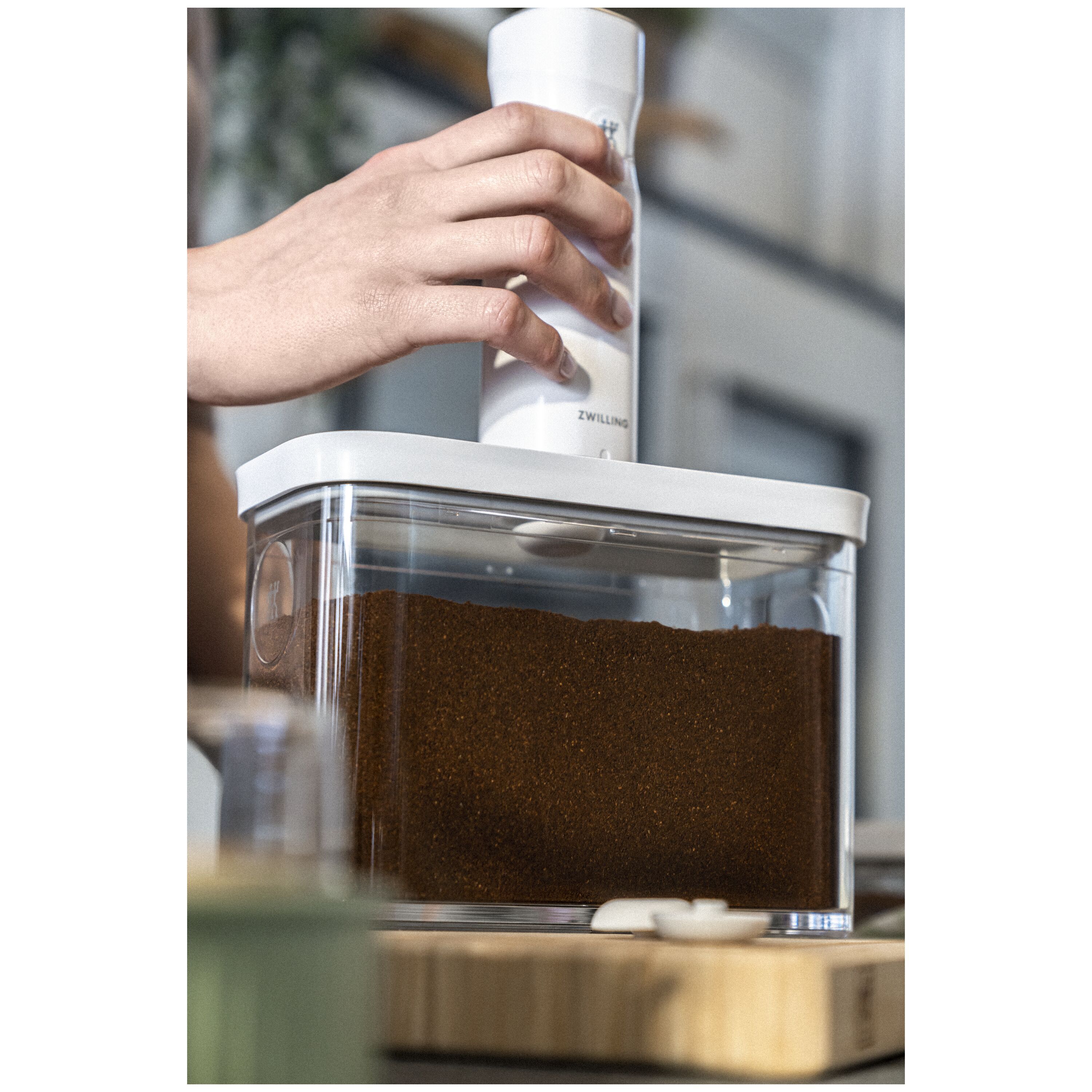 ZWILLING        Fresh & Save CUBE                CUBE Box 3M / 21 cm, Transparent-Weiß