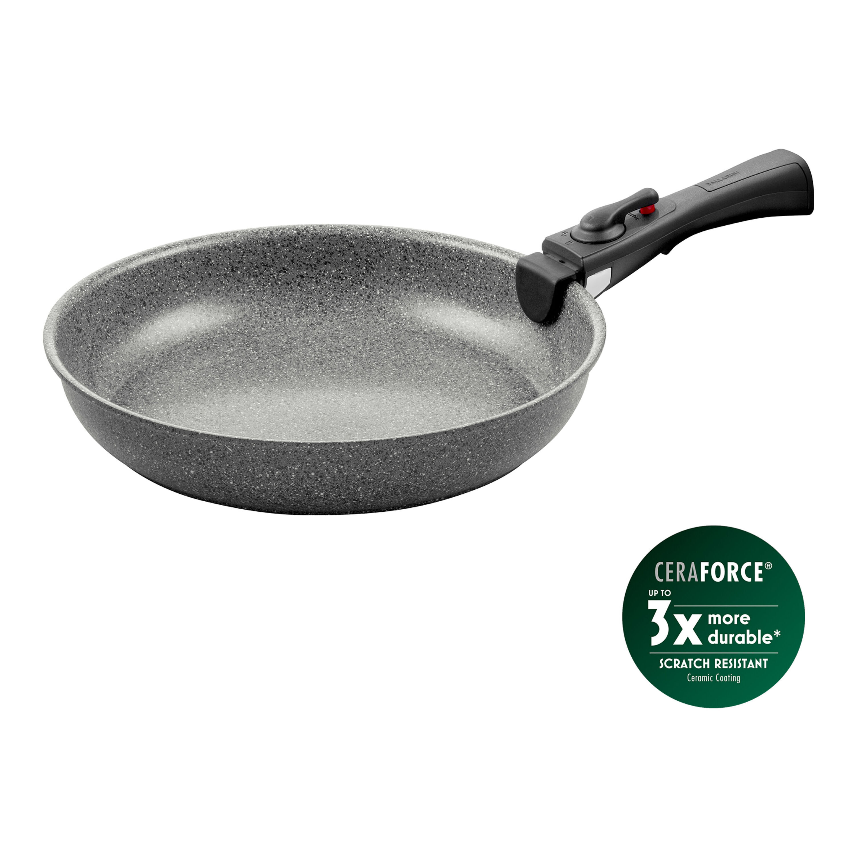 BALLARINI        Torre                Bratpfannenset, 24 cm / 2-tlg, Aluminium, Keramische Antihaftbeschichtung