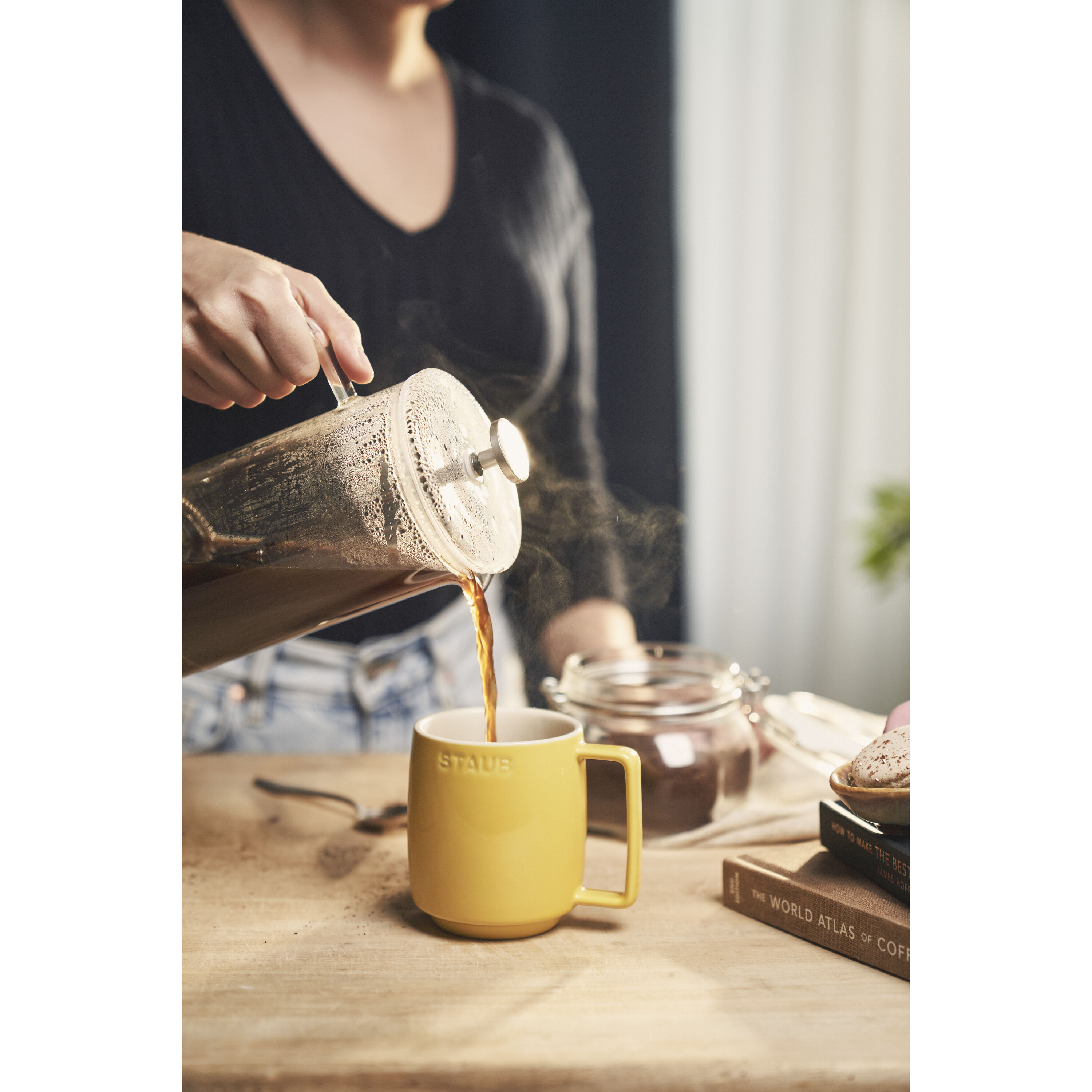 Staub        Ceramique                Tasse 350 ml, Citron, Keramik