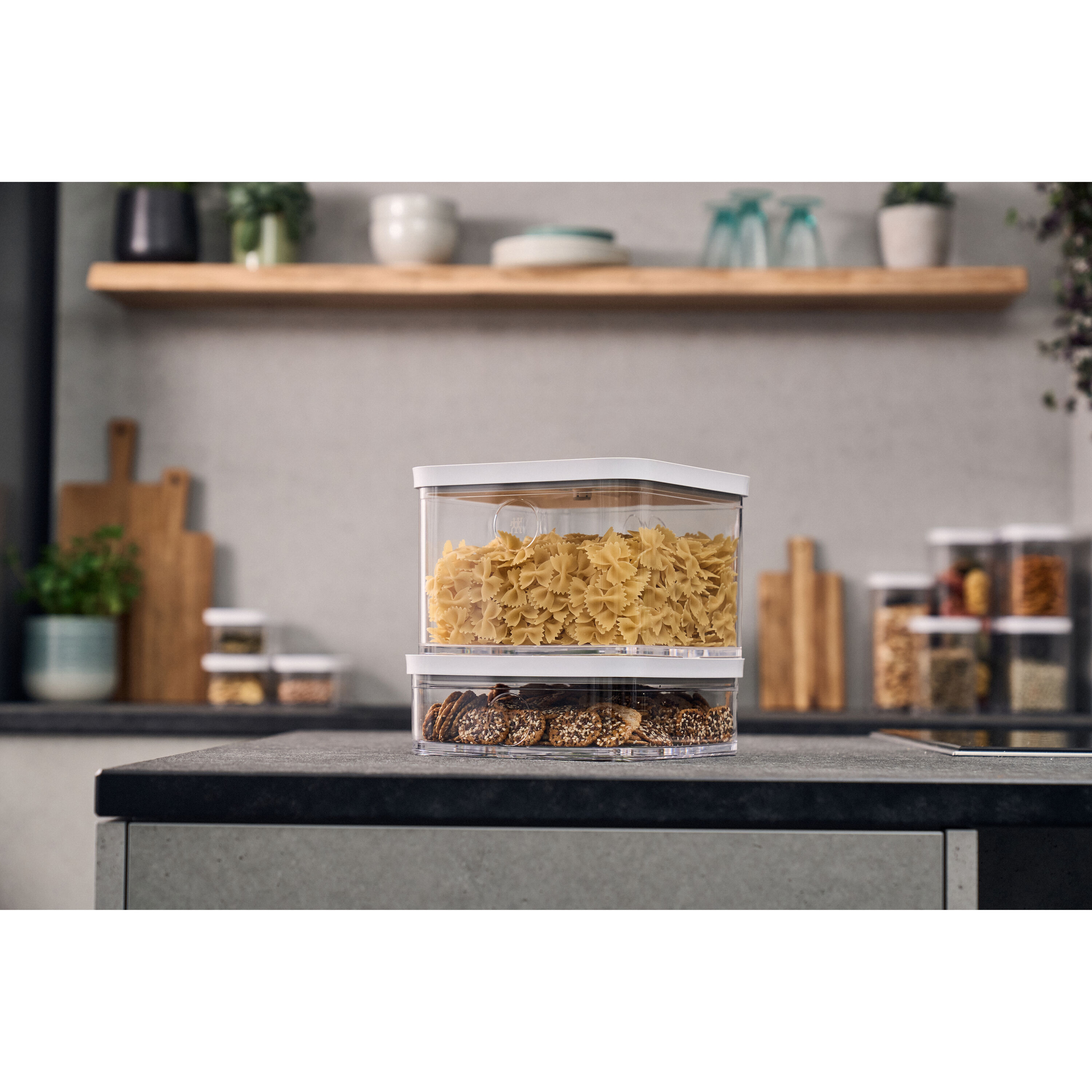 ZWILLING        Fresh & Save CUBE                CUBE Box 2L / 21 cm, Transparent-Weiß