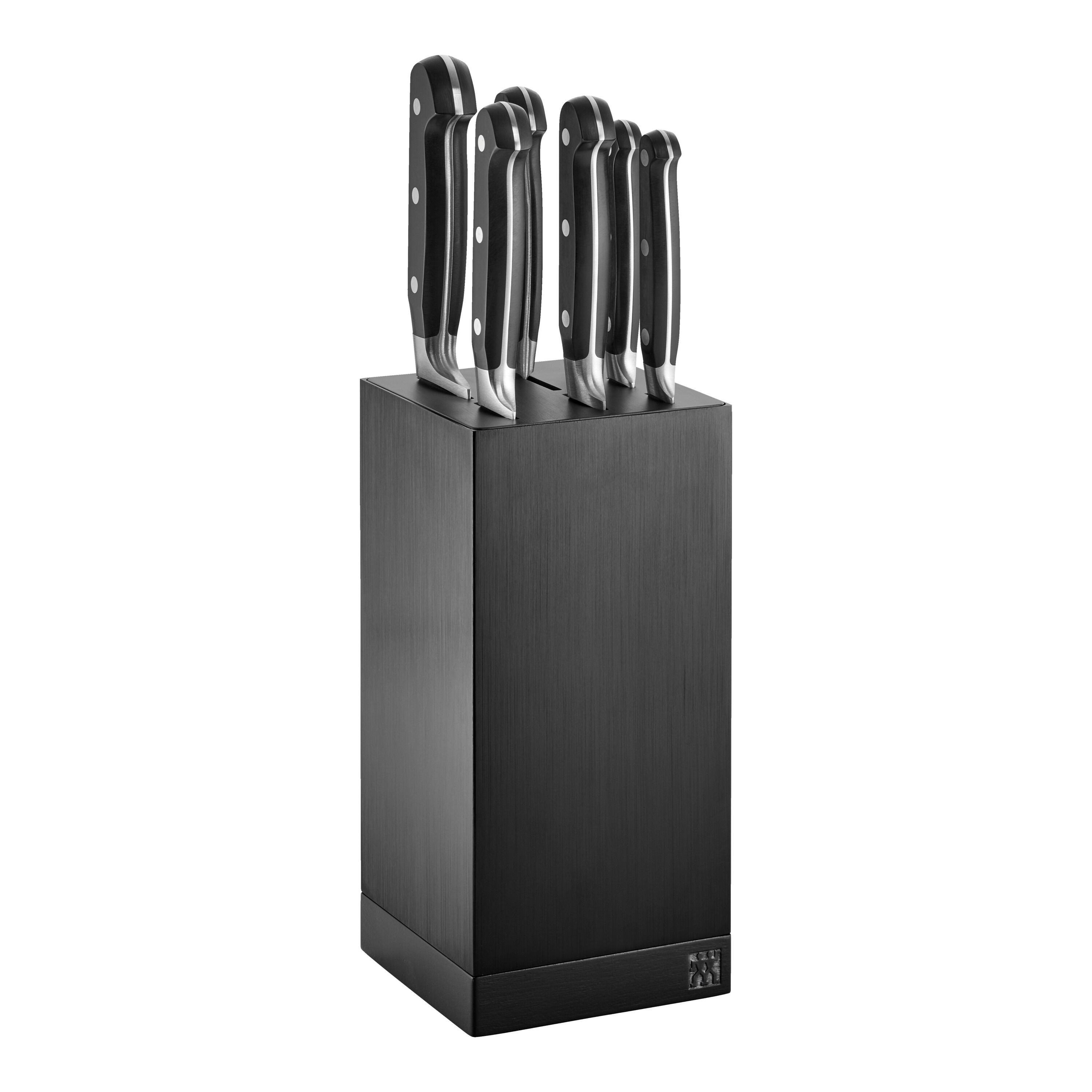 ZWILLING                        Messerblock, leer, 7, Schwarz