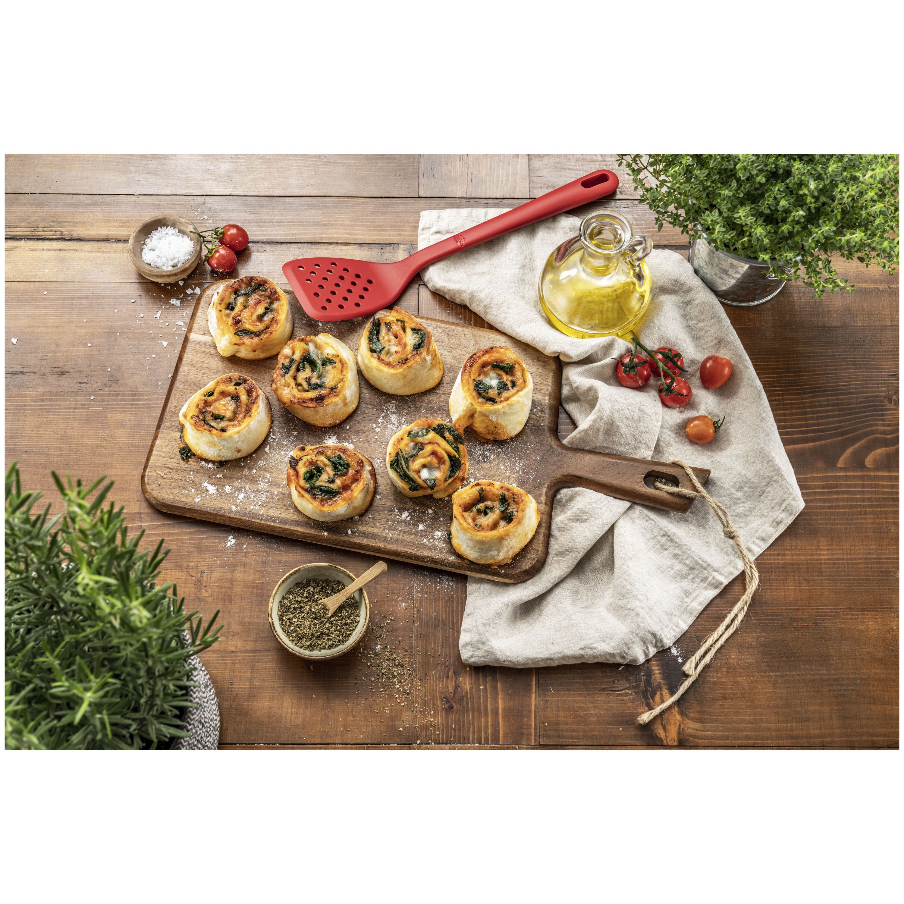 BALLARINI        Rosso                Pfannenwender, 31 cm, Silikon