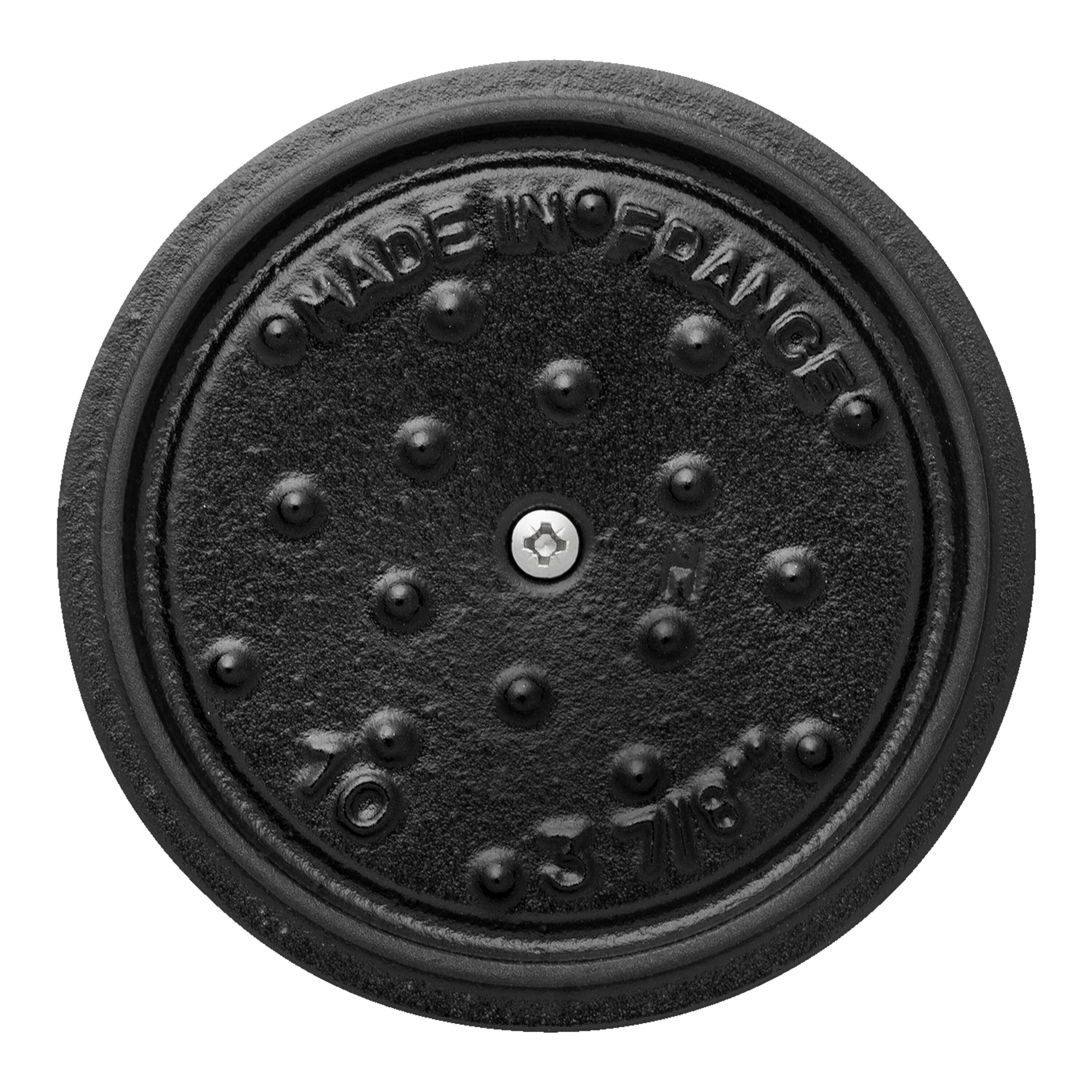 Staub        La Cocotte                Mini Cocotte 10 cm, rund, Weisser Trüffel, Gusseisen