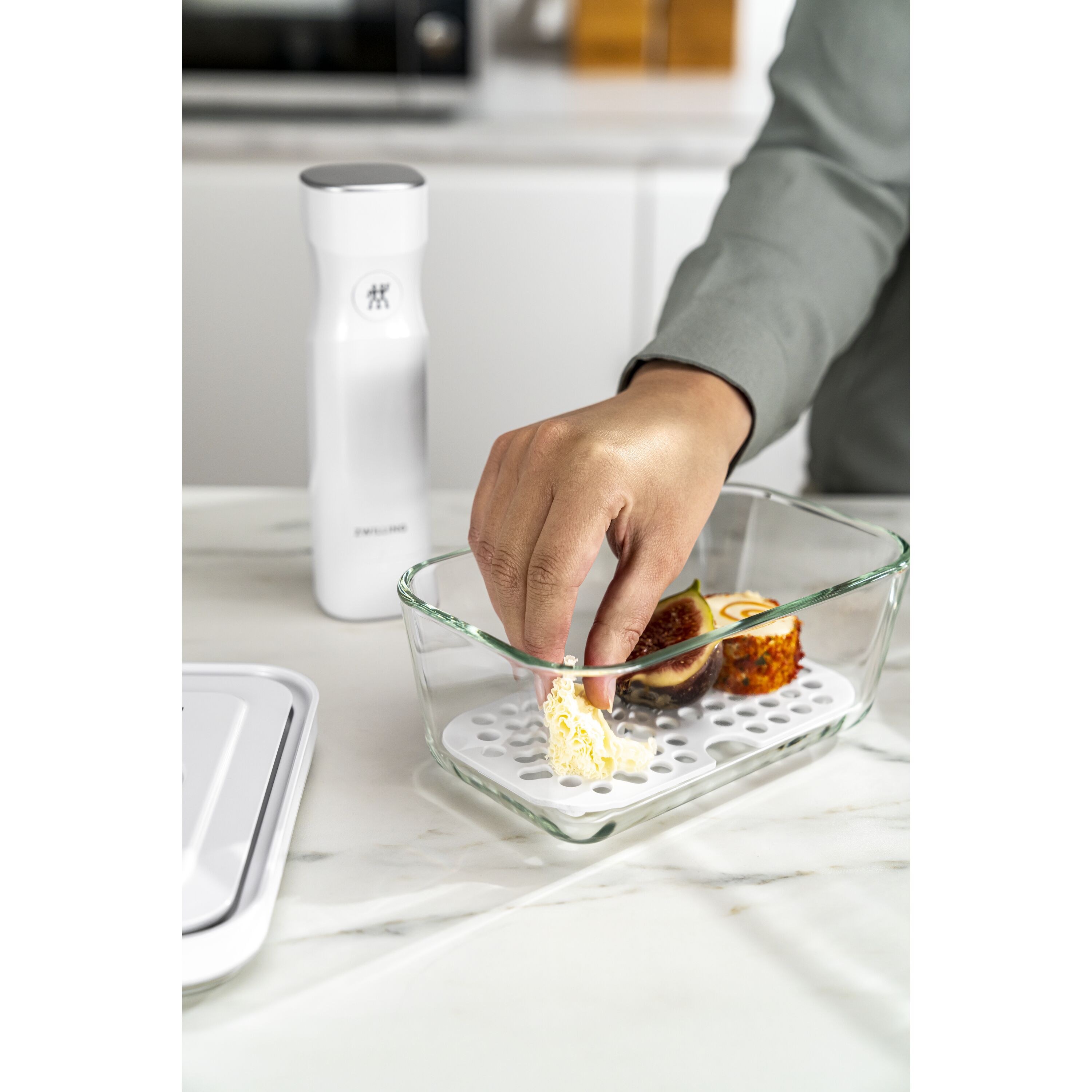 ZWILLING        Fresh & Save                Vakuum Zubehörset Abtropfgitter für Glasboxen, M/L / 2-tlg
