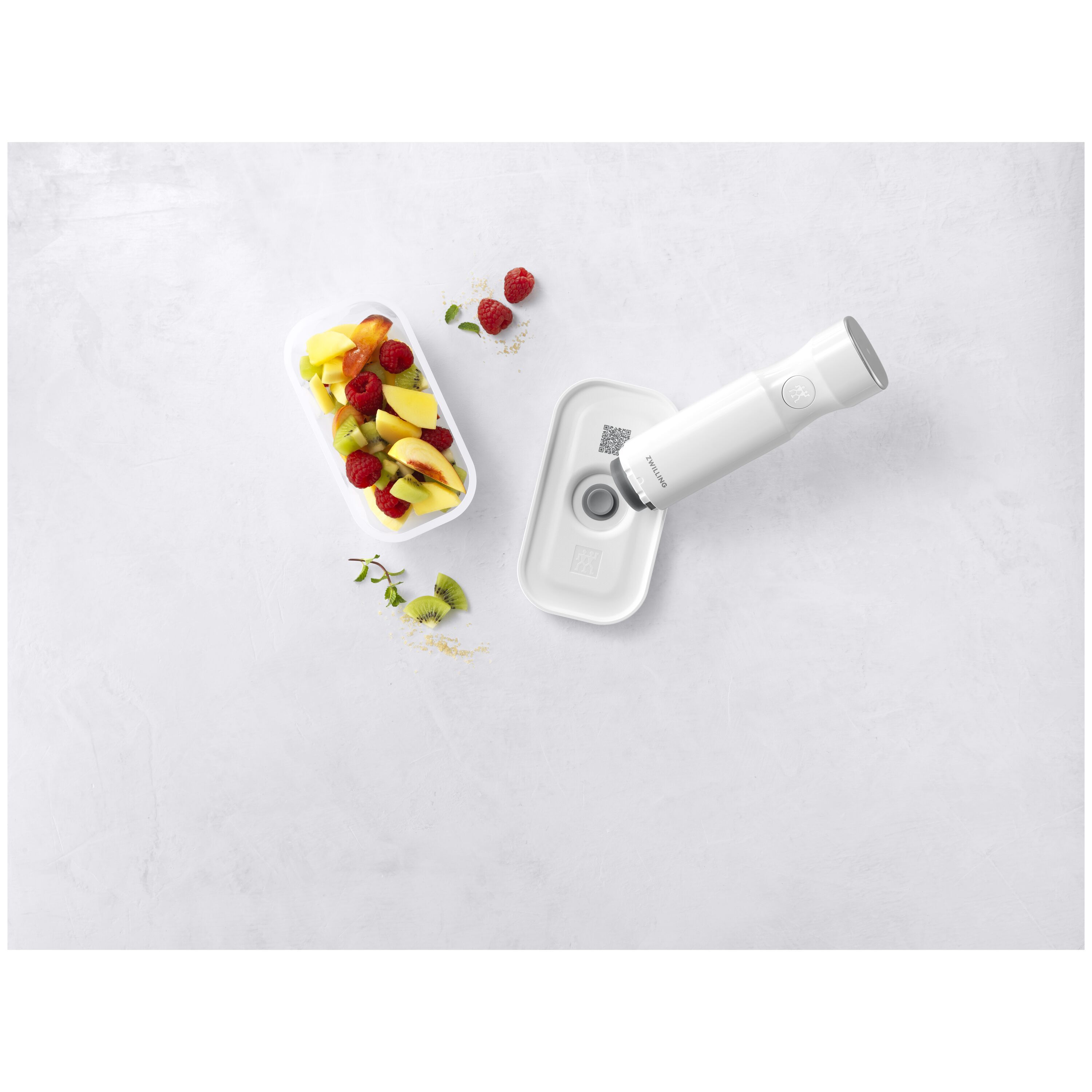 ZWILLING        Fresh & Save                Vakuum Lunchbox S, Kunststoff, Semitransparent-Grau