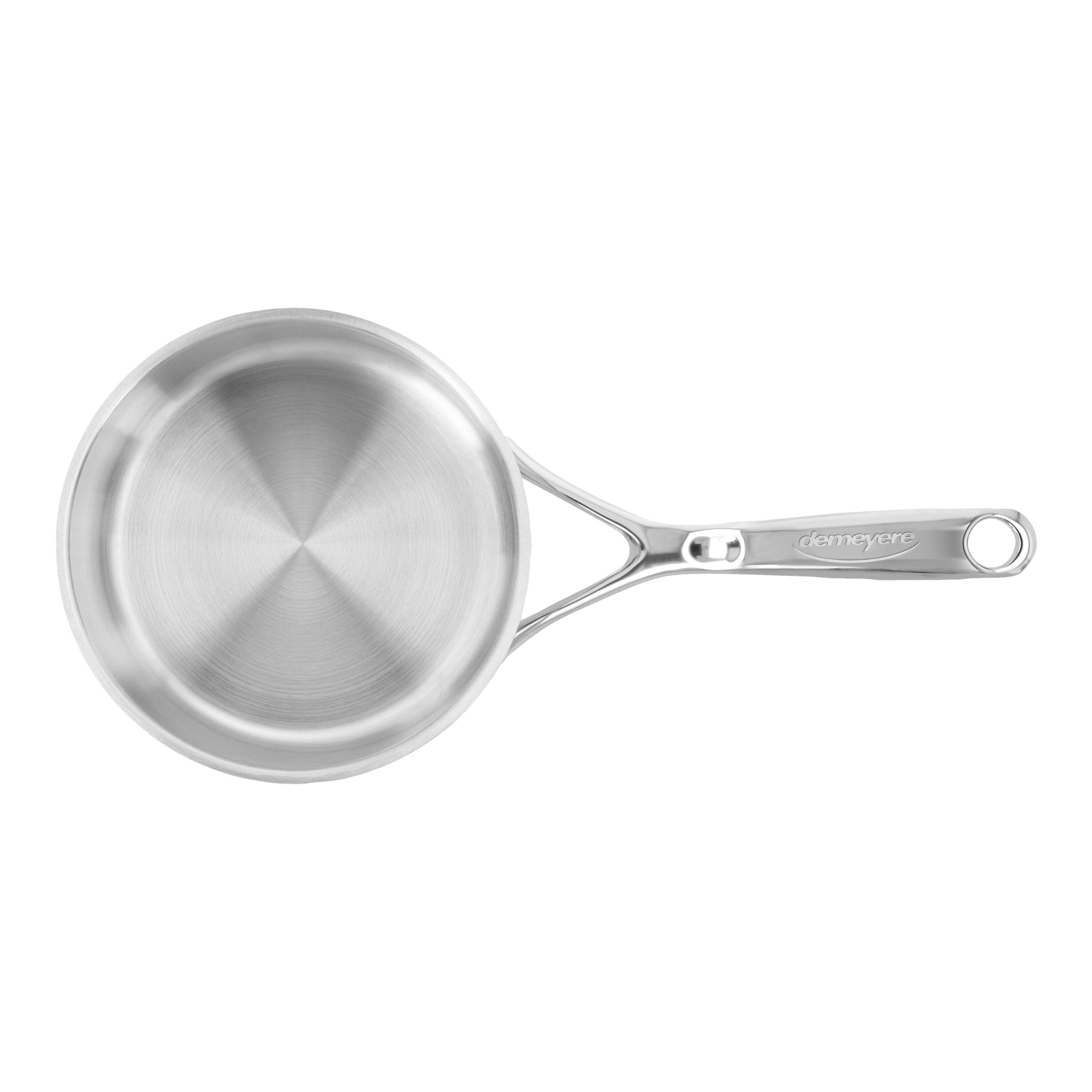 Demeyere        Atlantis 7                Stieltopf ohne Deckel 16 cm, 18/10 Edelstahl, Silber