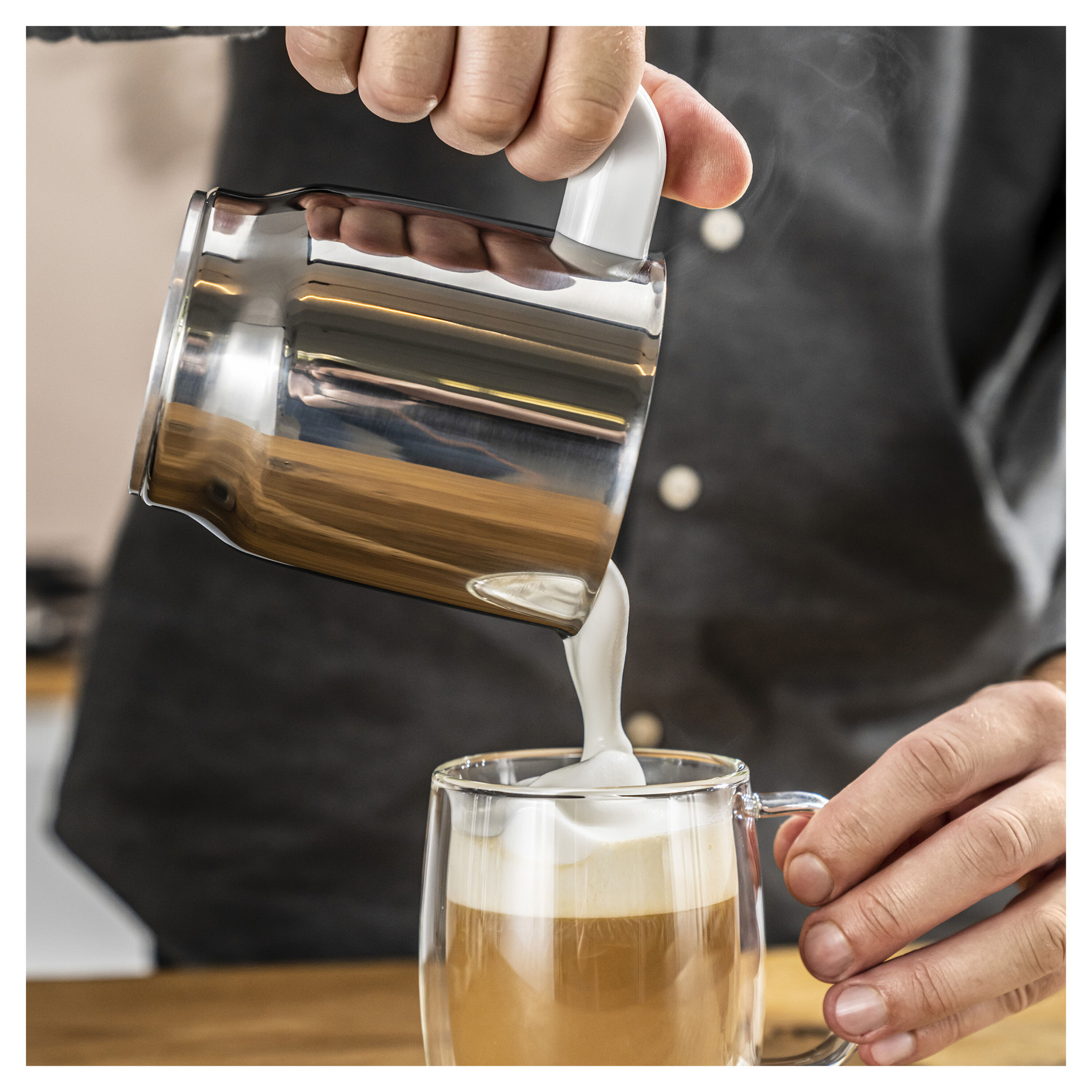 ZWILLING        Enfinigy                Milchaufschäumer, 400 ml, Schwarz