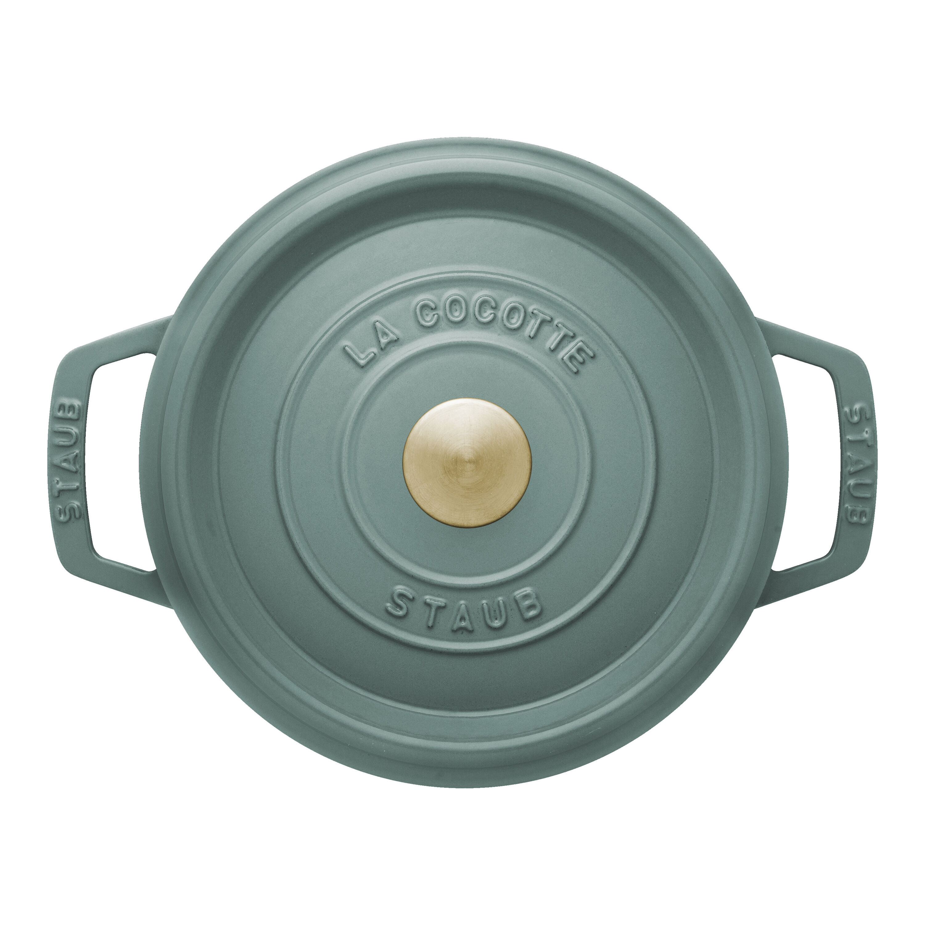 Staub        La Cocotte                Cocotte 20 cm, rund, Eukalyptus, Gusseisen