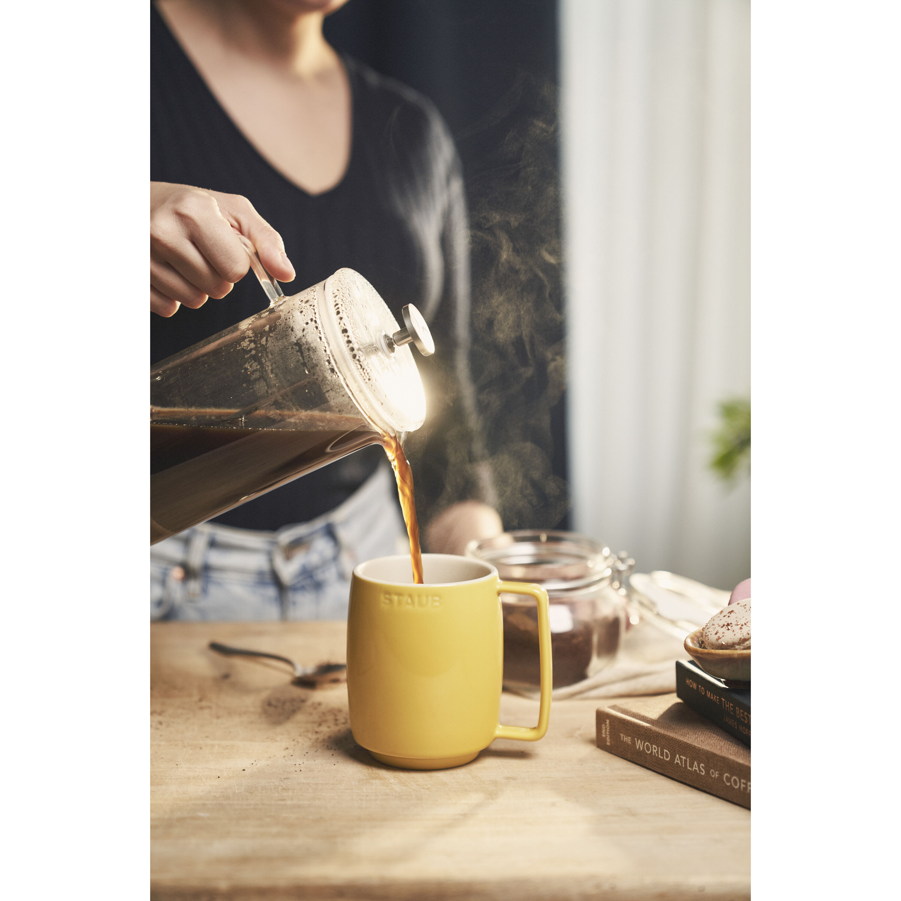 Staub        Ceramique                Tasse 475 ml, Citron, Keramik