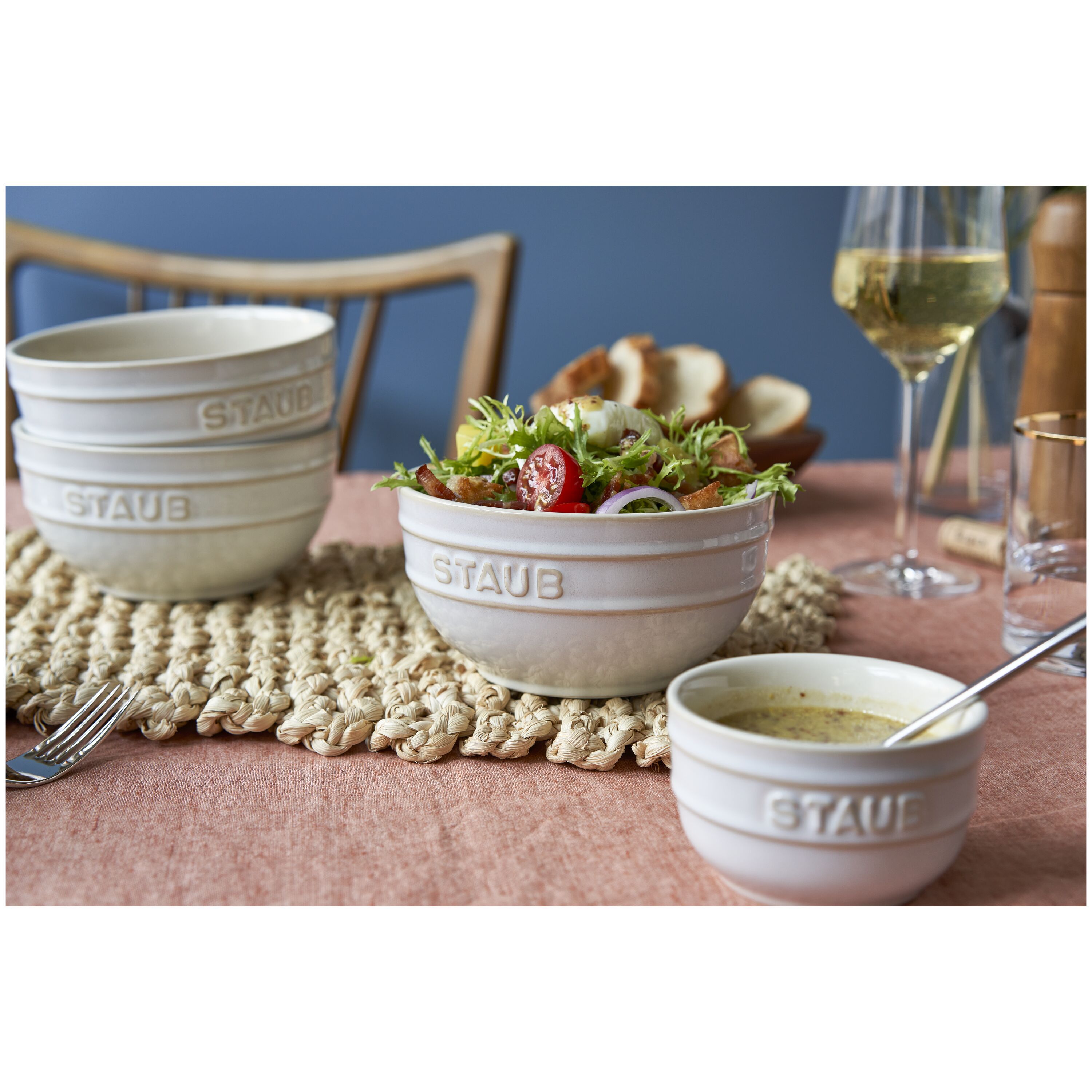 ZWILLING        Fresh & Save BOWLS                Schüssel Set mit Vakuumdeckel/5-tlg, 12cm/Elfenbeinweiß