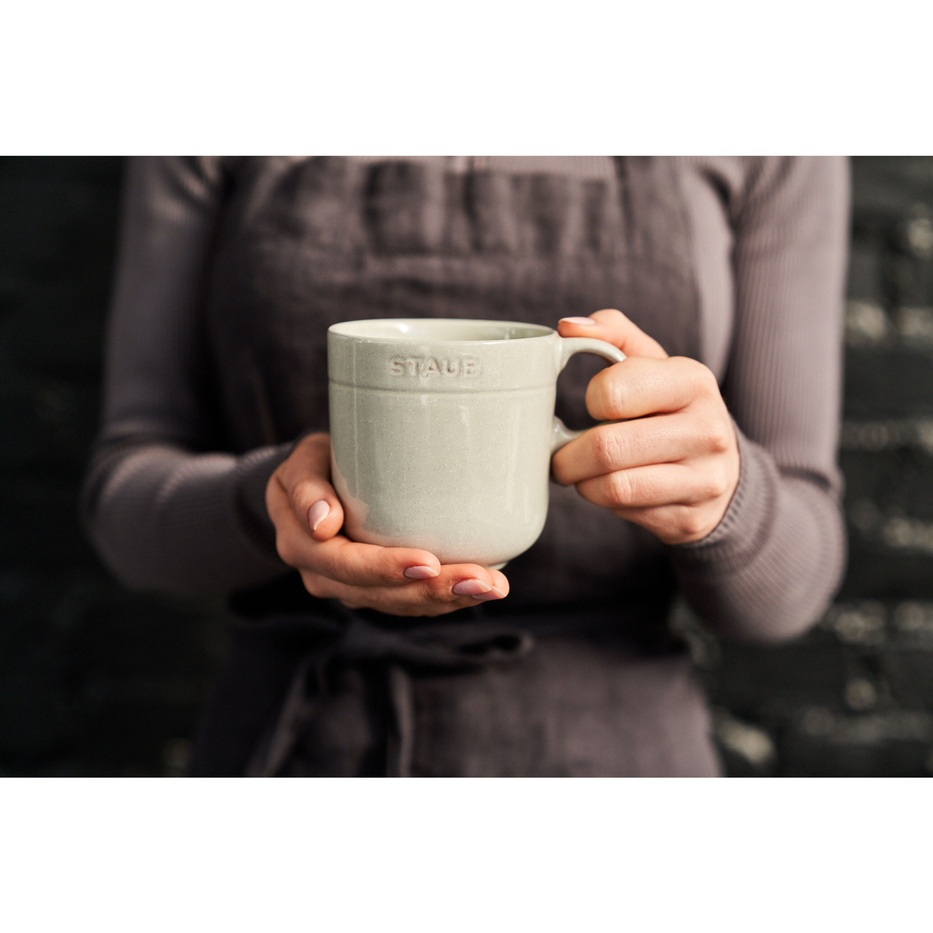 Staub        Dining Line                Tasse 350 ml, Weisser Trüffel, Keramik