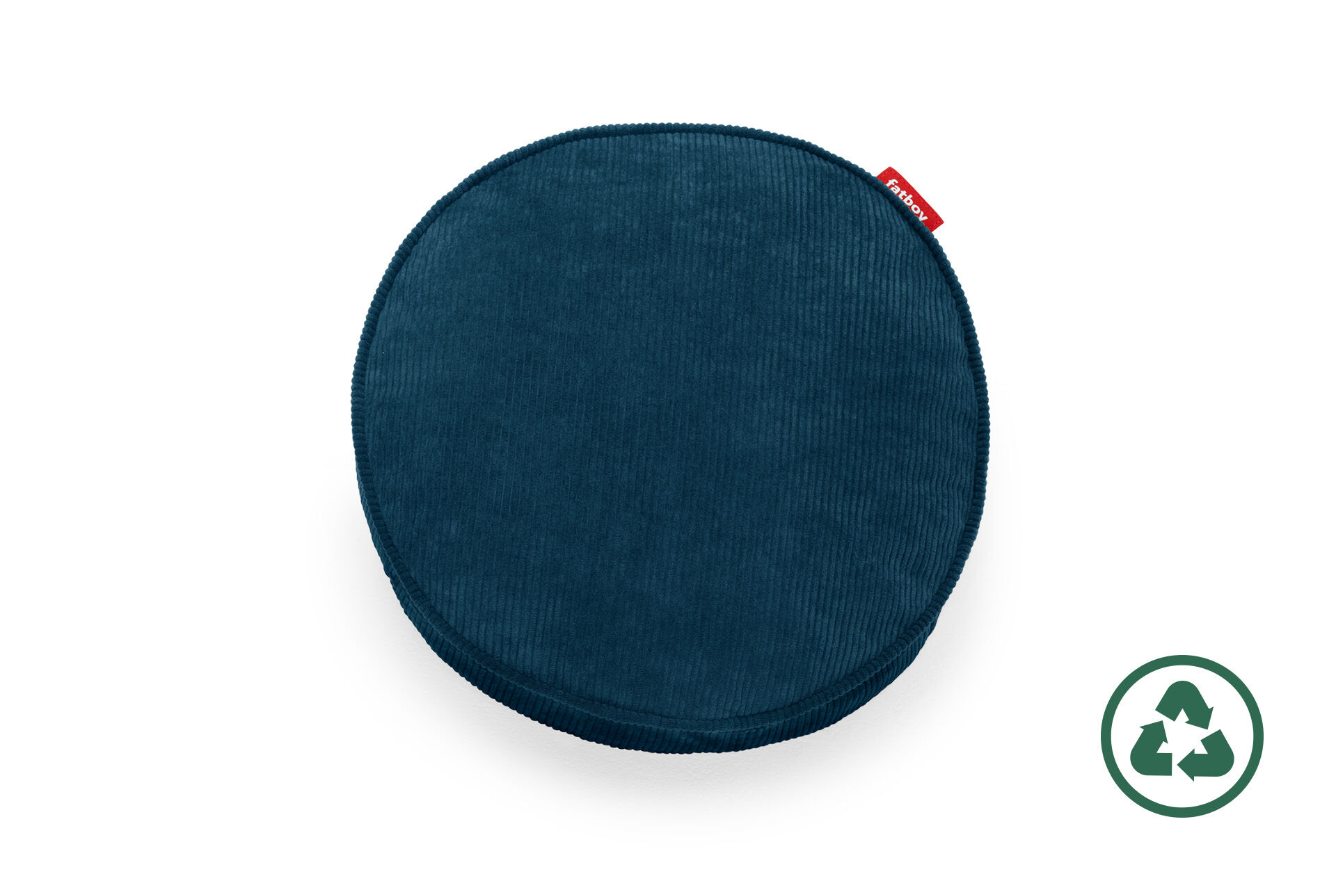 Recycled Pill Pillow Cord Blauw
