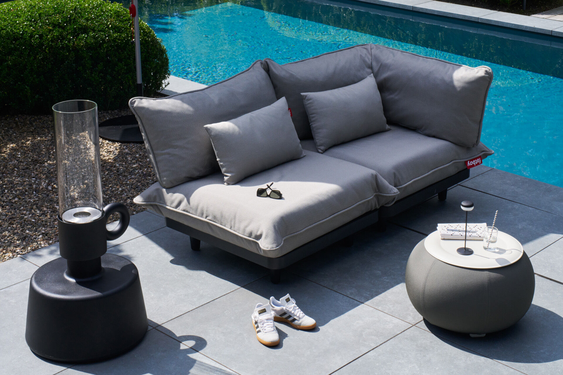 Paletti Hocker Royal Grijs