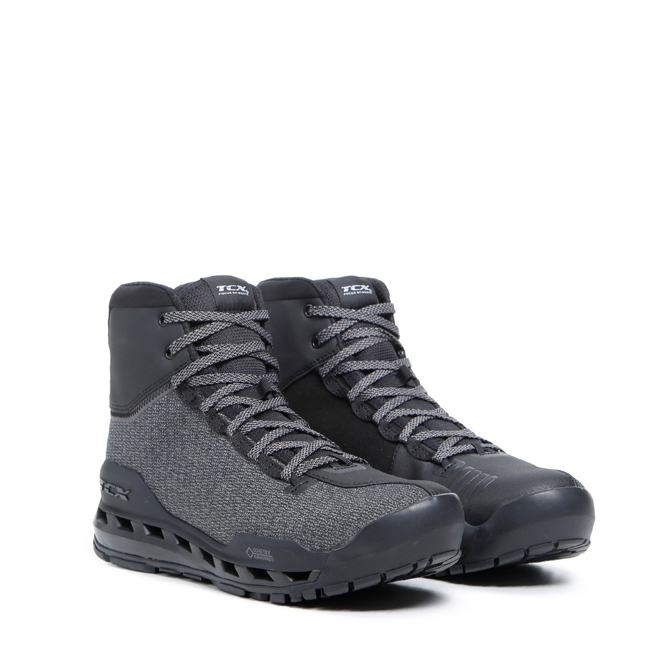 CLIMATREK SURROUND GTX SCARPONCINI MOTO IMPERMEABILI- NERO/GRIGIO
