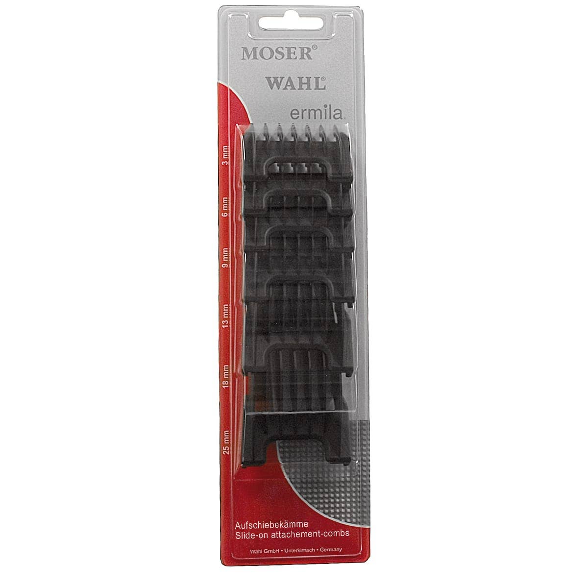 Slide-on attachment comb set
