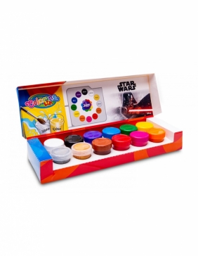 Colorino. Farby plakatowe 12kol - Star Wars (89489PTR)