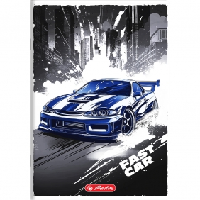 Zeszyt Fast Car A5/32k atka z marginesem. 1 szt