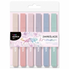 Zaeślacze emowe geometryczne 6szt KIDEA