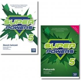 Pakiet: Podręcznik + zeszyt ćwiczeń Super Powers 5. Szkoła podstawowa. Klasa 5. Język angielski.