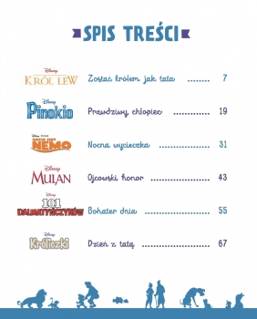 Historyjki do czytania z tatą. Disney