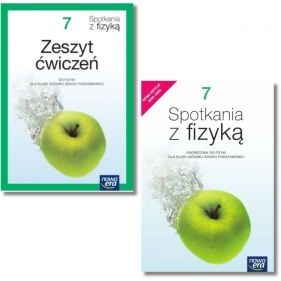 Pakiet: Podręcznik + zeszyt ćwiczeń Spotkania z fizyką NEON 7. Szkoła podstawowa. Klasa 7.