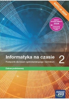 Informatyka na czasie 2 Zaes podstawowy. Edycja 2024