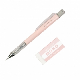 Ołówek automat Mono Graph 0.5mm pastel + gumka