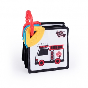 Książeczka - gryzaki pojazdy