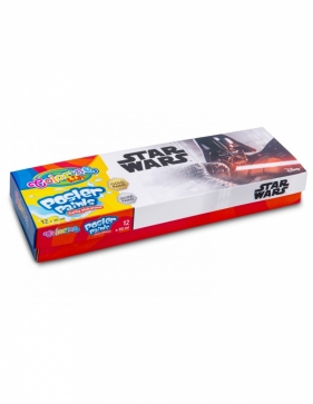 Colorino. Farby plakatowe 12kol - Star Wars (89489PTR)