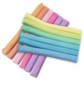 Plastelina pastelowa Kidea. 24 kolory (DRF-080649)