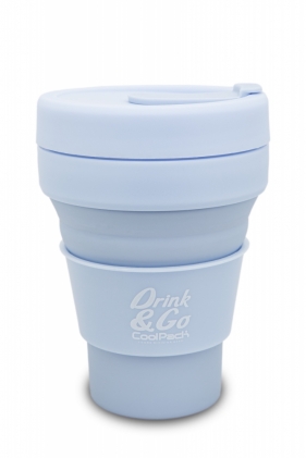 Coolpack. Kubek silikonowy 355 ml Pastel - Powder Blue (Z13646)