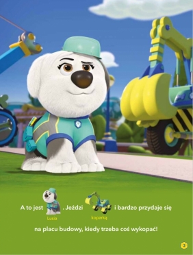 Bajkowe tatuaże Psia Brygada. Disney Junior. Nowa budowa.