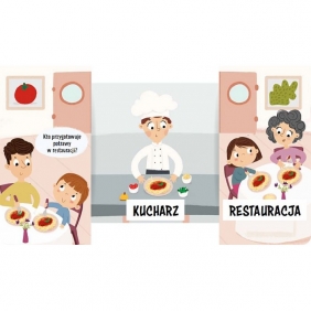 Rozsuwanki-niespodzianki. Strażak czy artysta? Zawody