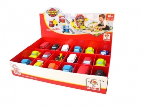 Pojedyńcznie miękkie autka 12 rodzajów mix