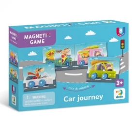 Gra magnetyczna Przygoda w pojazdach