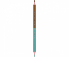 Kredki ołówkowe trójkątne. dwustronne + temperówka - 24 sztuki/48 kolorów (312116004)