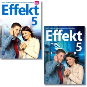 Pakiet: Podręcznik + zeszyt ćwiczeń Effekt 5. Liceum i technikum. Język niemiecki.