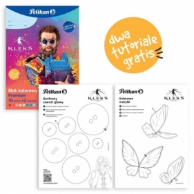 Blok eatywny A4/10K + 2 tutoriale kolorowy