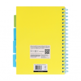 Kołozeszyt Strigo Pads Project Book B5 atka Neon - Żółty